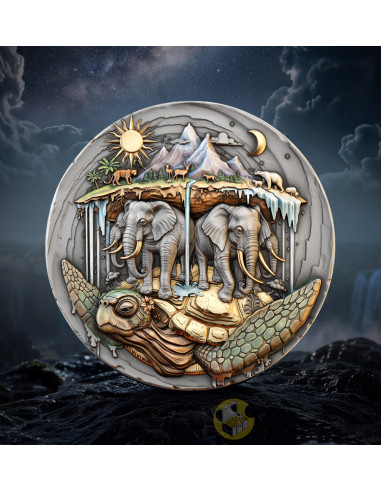 AKUPARA The World 2 Oz Silver Coin 5$ Niue 2026 - Coins & More - Próximamente