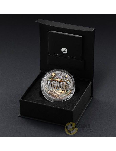 AKUPARA The World 2 Oz Silver Coin 5$ Niue 2026 - Coins & More - Próximamente