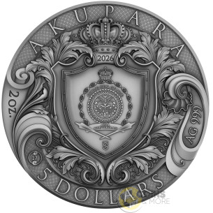 AKUPARA The World 2 Oz Silver Coin 5$ Niue 2026 - Coins & More - Próximamente 2