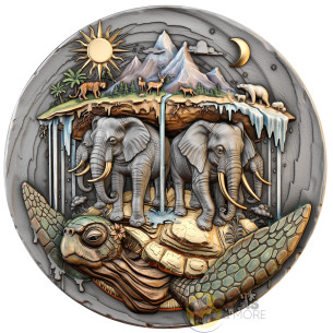AKUPARA The World 2 Oz Silver Coin 5$ Niue 2026 - Coins & More - Próximamente