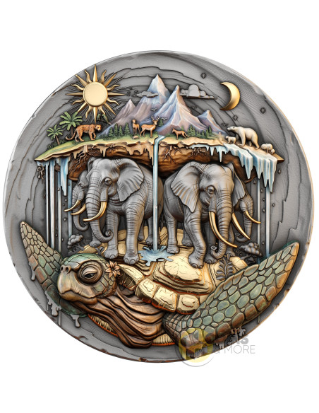 AKUPARA The World 2 Oz Silver Coin 5$ Niue 2026 - Coins & More - Próximamente