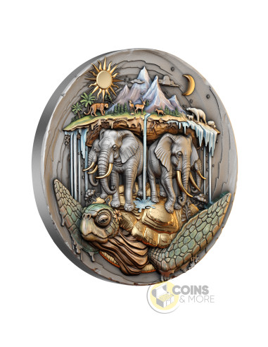 AKUPARA The World 2 Oz Silver Coin 5$ Niue 2026 - Coins & More - Próximamente