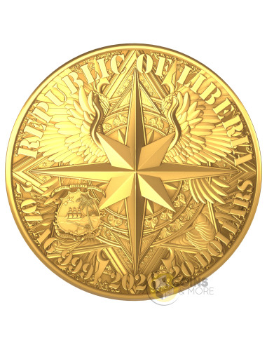 KNIGHT AND DRAGON Gold Gilded 2 Oz Silver Coin 20$ Liberia 2026 - Coins & More - Demnächst
