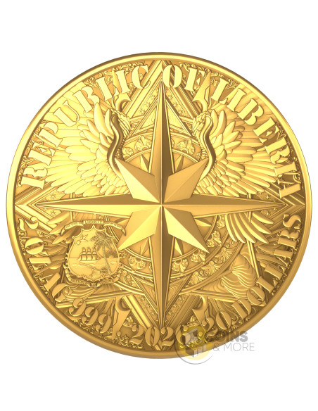 KNIGHT AND DRAGON Gold Gilded 2 Oz Silver Coin 20$ Liberia 2026 - Coins & More - Demnächst