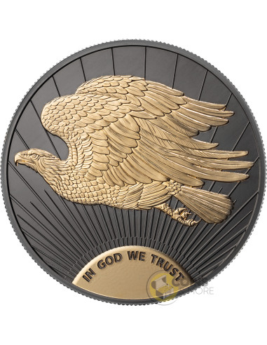 DOUBLE EAGLE 1 Oz Silver Proof Coin 1000 Satoshi United Crypto States 2027 - Coins & More - In Arrivo