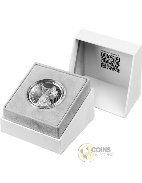 LIBERTY 1/2 Oz Silver Proof Coin 1000 Satoshi United Crypto States 2026 - Coins & More - In Arrivo
