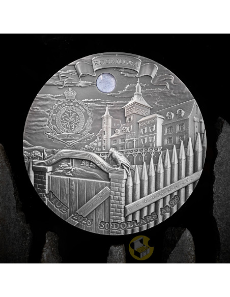 CROSSROADS OF RAVENS The Witcher 1Kg Kilo Silver Coin 50$ Niue 2026 - Coins & More - Demnächst