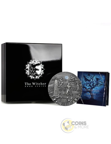 CROSSROADS OF RAVENS The Witcher 1Kg Kilo Silver Coin 50$ Niue 2026 - Coins & More - Demnächst