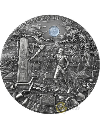 CROSSROADS OF RAVENS The Witcher 1Kg Kilo Silver Coin 50$ Niue 2026 - Coins & More - Demnächst