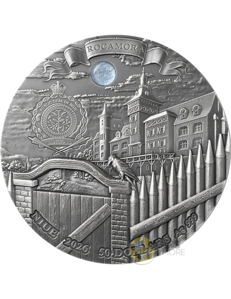 CROSSROADS OF RAVENS The Witcher 1Kg Kilo Silver Coin 50$ Niue 2026 - Coins & More - Demnächst