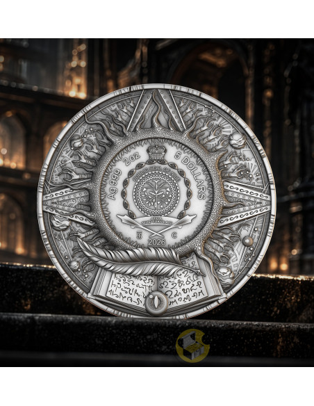 CETALLIAN 2 Oz Silver Coin 5$ Niue 2026 - Coins & More - Demnächst