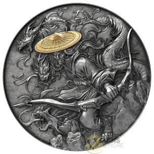 DRAGON ARCHER'S OATH 1 Oz Silver Coin 10$ Liberia 2027 - Coins & More - Coming Soon