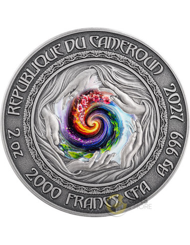 SYLPHID Nature Spirits 2 Oz Silver Coin 2000 Francs Cameroon 2027 - Coins & More - Coming Soon