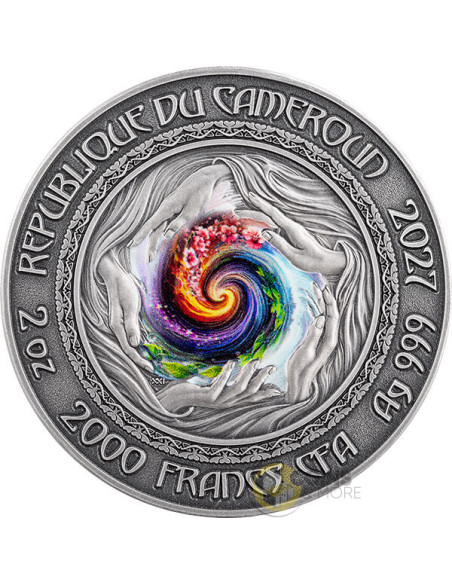 SYLPHID Nature Spirits 2 Oz Silver Coin 2000 Francs Cameroon 2027 - Coins & More - Coming Soon