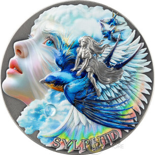 SYLPHID Nature Spirits 2 Oz Silver Coin 2000 Francs Cameroon 2027 - Coins & More - Coming Soon