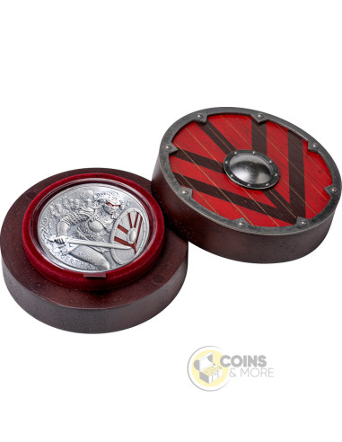 LAGERTHA The Way to Valhalla 2 Oz Silver Coin 2000 Francs Cameroon 2026 - Coins & More - Coming Soon