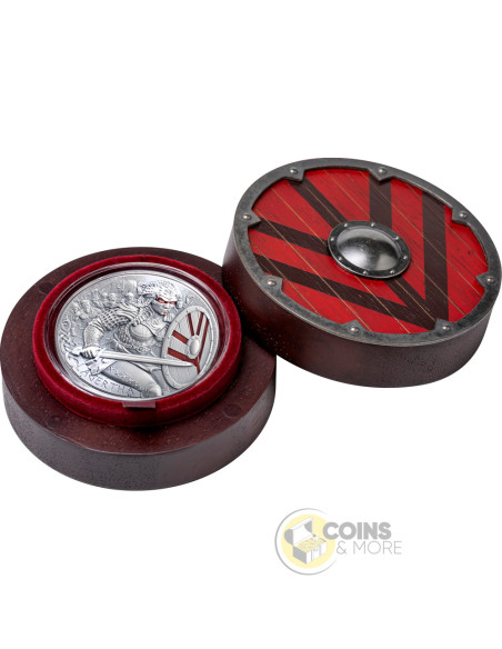 LAGERTHA The Way to Valhalla 2 Oz Silver Coin 2000 Francs Cameroon 2026 - Coins & More - Coming Soon