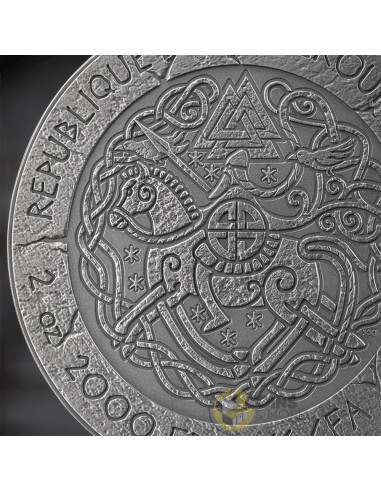 LAGERTHA The Way to Valhalla 2 Oz Silver Coin 2000 Francs Cameroon 2026 - Coins & More - Coming Soon