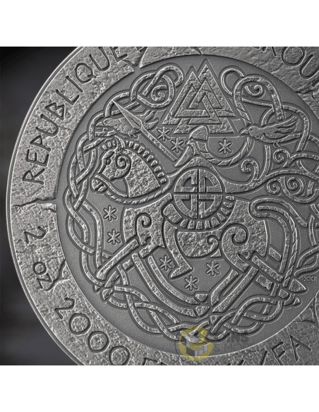 LAGERTHA The Way to Valhalla 2 Oz Silver Coin 2000 Francs Cameroon 2026 - Coins & More - Coming Soon