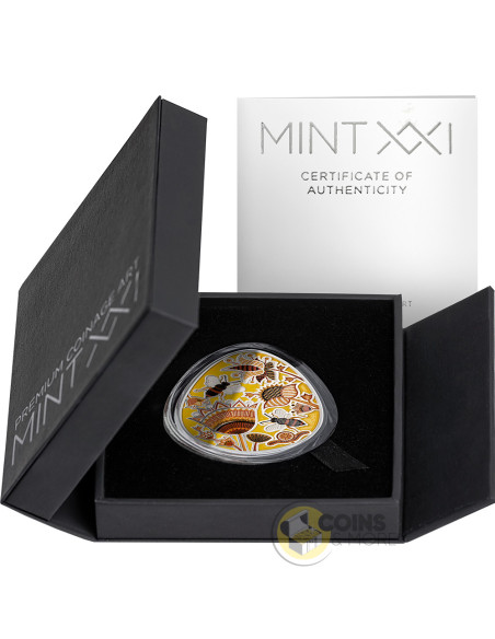 CHARUNOK Ukrainian Pysanka 1 Oz Silver Coin 5 Cedis Ghana 2027 - Coins & More - Coming Soon