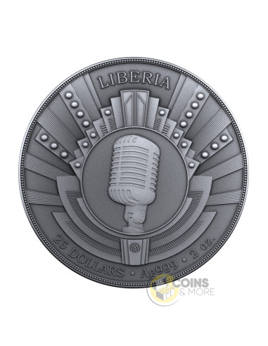 BLONDE IN WHITE 2 Oz Silver Coin 25$ Liberia 2026 - Coins & More - Coming Soon