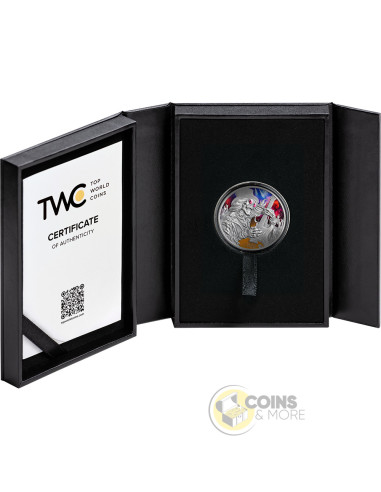 ROCKSTAR Memento Mori 1 Oz Silver Coin 5 Cedis Ghana 2026 - Coins & More - Coming Soon