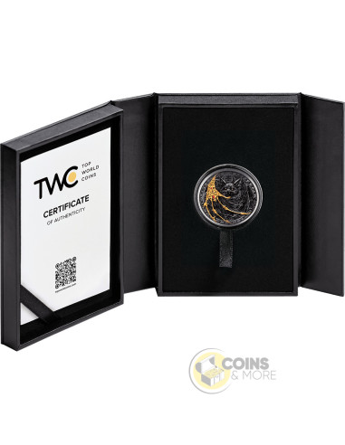 THE BAT Creatures of Nocturne 1 Oz Silver Coin 1000 Francs Cameroon 2027 - Coins & More - Coming Soon