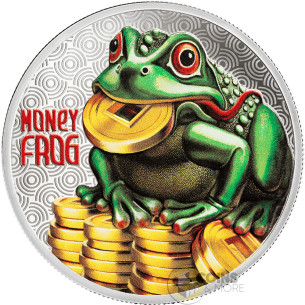 MONEY FROG Lucky Coin 1/2 Oz Silver Coin 1$ Samoa 2026 - Coins & More - Coming Soon