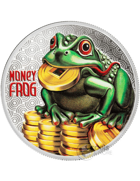 MONEY FROG Lucky Coin 1/2 Oz Silver Coin 1$ Samoa 2026 - Coins & More - Coming Soon