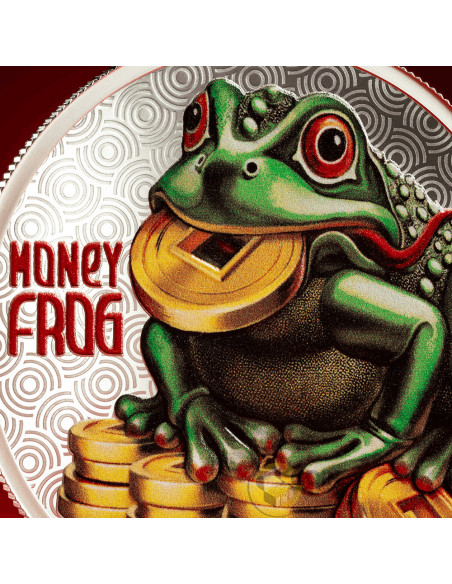 MONEY FROG Lucky Coin 1/2 Oz Silver Coin 1$ Samoa 2026 - Coins & More - Coming Soon