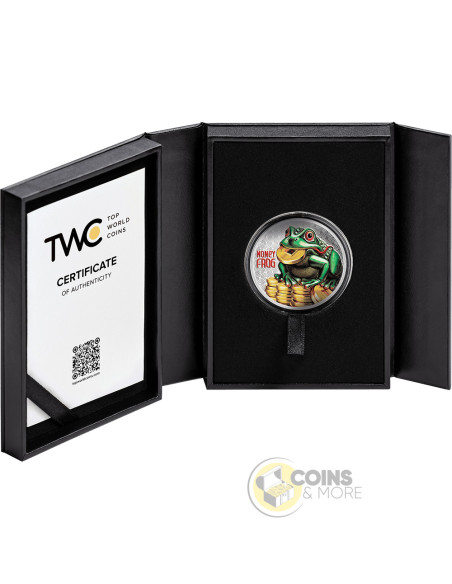MONEY FROG Lucky Coin 1/2 Oz Silver Coin 1$ Samoa 2026 - Coins & More - Coming Soon