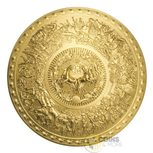 SHIELD OF ACHILLES 2 Oz Silver Coin 5 Tala Samoa 2026 - Coins & More - Coming Soon