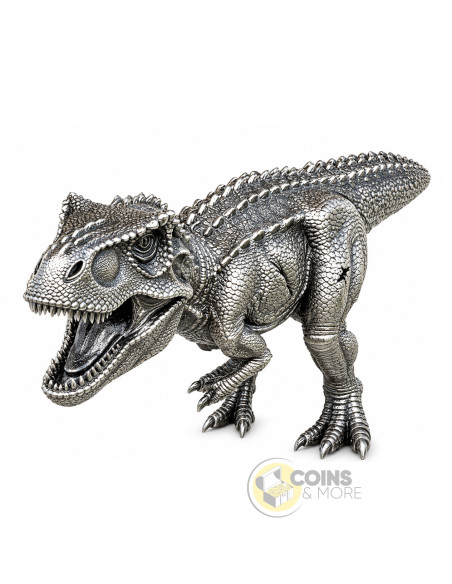 TYRANNOSAURUS REX Prehistoric Titans 2 Oz Silver Coin 2000 Francs Cameroon 2026 - Coins & More - Próximamente