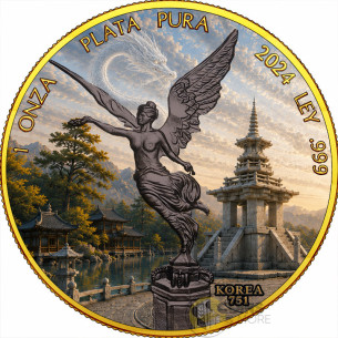 SPIRIT OF KOREA The Korea Series 1 Oz Silver coin 1 Onza Mexico 2024 - Coins & More - Demnächst