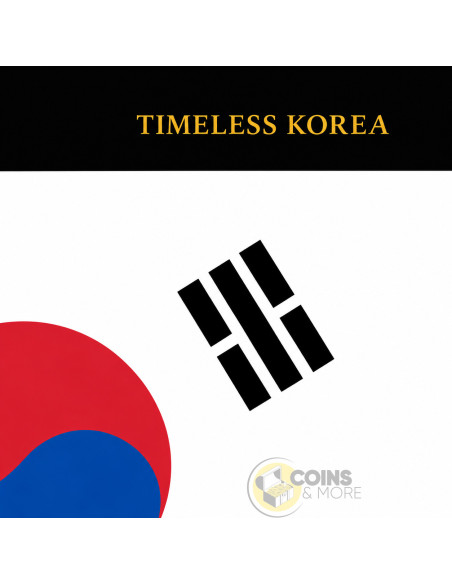 SPIRIT OF KOREA The Korea Series 1 Oz Silver coin 1 Onza Mexico 2024 - Coins & More - Demnächst