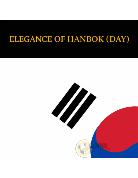 ELEGANCE OF HANBOK (DAY) The Korea Series 1 Oz Silver coin 1 Onza Mexico 2024 - Coins & More - Demnächst