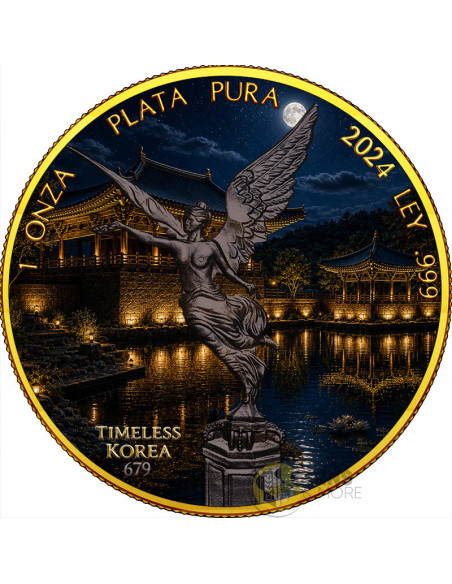TIMELESS KOREA The Korea Series 1 Oz Silver coin 1 Onza Mexico 2024 - Coins & More - Demnächst
