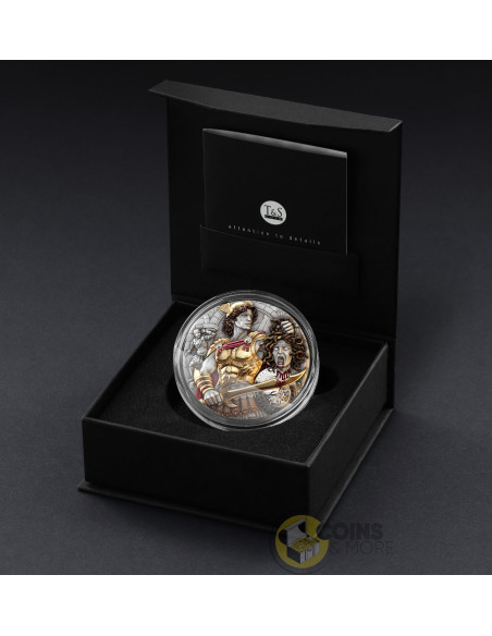 PERSEUS & MEDUSA 2 Oz Silver Coin 2000 Francs Cameroon 2026 - Coins & More - À Venir
