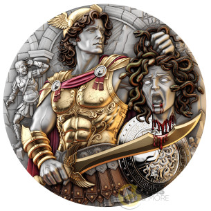 PERSEUS & MEDUSA 2 Oz Silver Coin 2000 Francs Cameroon 2026 - Coins & More - À Venir