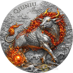 QIU NIUE Nine Sons of the Dragon 2 Oz Silver Coin 2 Guards Truth Guard 2026 - Coins & More - Coming Soon
