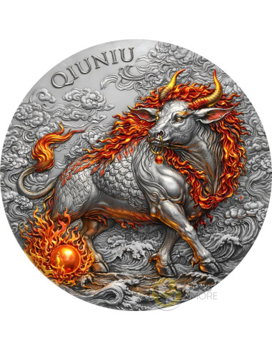QIU NIUE Nine Sons of the Dragon 2 Oz Silver Coin 2 Guards Truth Guard 2026 - Coins & More - Coming Soon