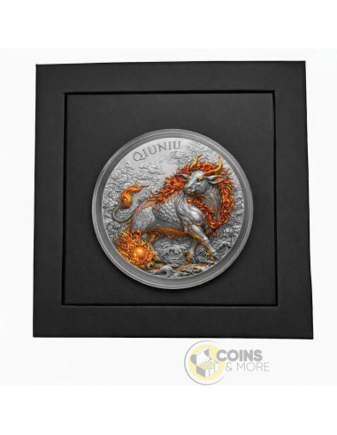 QIU NIUE Nine Sons of the Dragon 2 Oz Silver Coin 2 Guards Truth Guard 2026 - Coins & More - Coming Soon