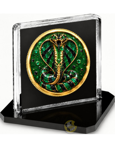 THE EMERALD VENOM Maple Leaf 1 Oz Silver Coin $5 Canada 2026 - Coins & More - Coming Soon