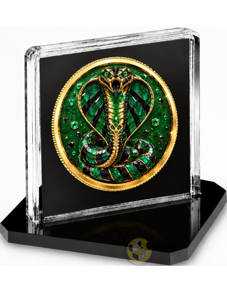 THE EMERALD VENOM Maple Leaf 1 Oz Silver Coin $5 Canada 2026 - Coins & More - Coming Soon