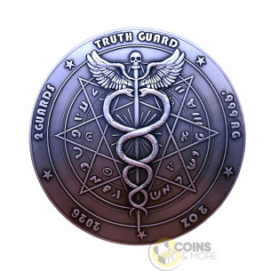 LUST Seven Deadly Sins 2 Oz Silver Coin 2 Guards Truth Guard 2026 - Coins & More - Demnächst 2