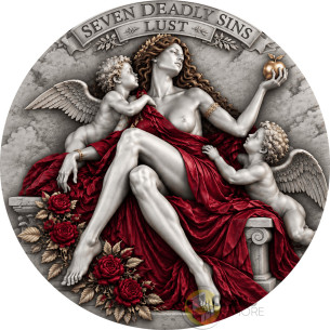 LUST Seven Deadly Sins 2 Oz Silver Coin 2 Guards Truth Guard 2026 - Coins & More - Demnächst