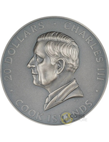 GREAT ASIA Hidden Treasure 3 Oz Silver Coin 20$ Cook Islands 2027 - Coins & More - Coming Soon