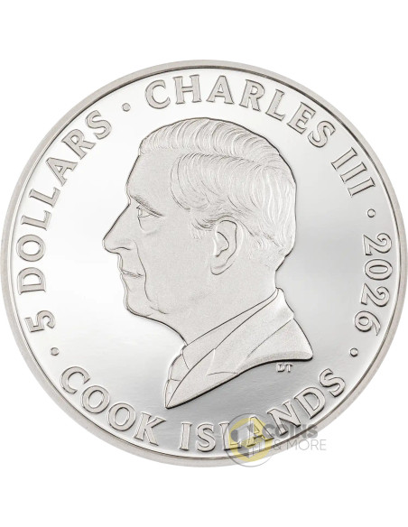 GREED Seven Deadly Sins 1 Oz Silver Coin 5$ Cook Islands 2027 - Coins & More - In Arrivo