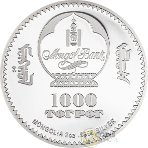 TRANS-SIBERIAN RAILWAY Fabergé 2 Oz Silver Coin 1000 Togrog Mongolia 2027 - Coins & More - Coming Soon 2