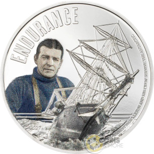 ENDURANCE Legends of the Seas 1 Oz Silver Coin 5$ Cook Islands 2027 - Coins & More - Coming Soon